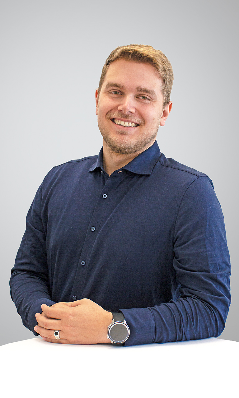 Ein Foto des Projektmanagers Herrn Sebastian Schon