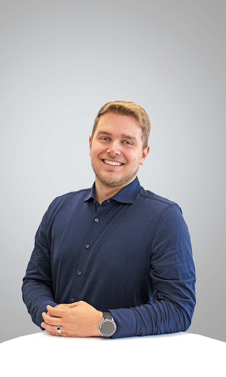 Ein Foto des Projektmanagers Herrn Sebastian Schon